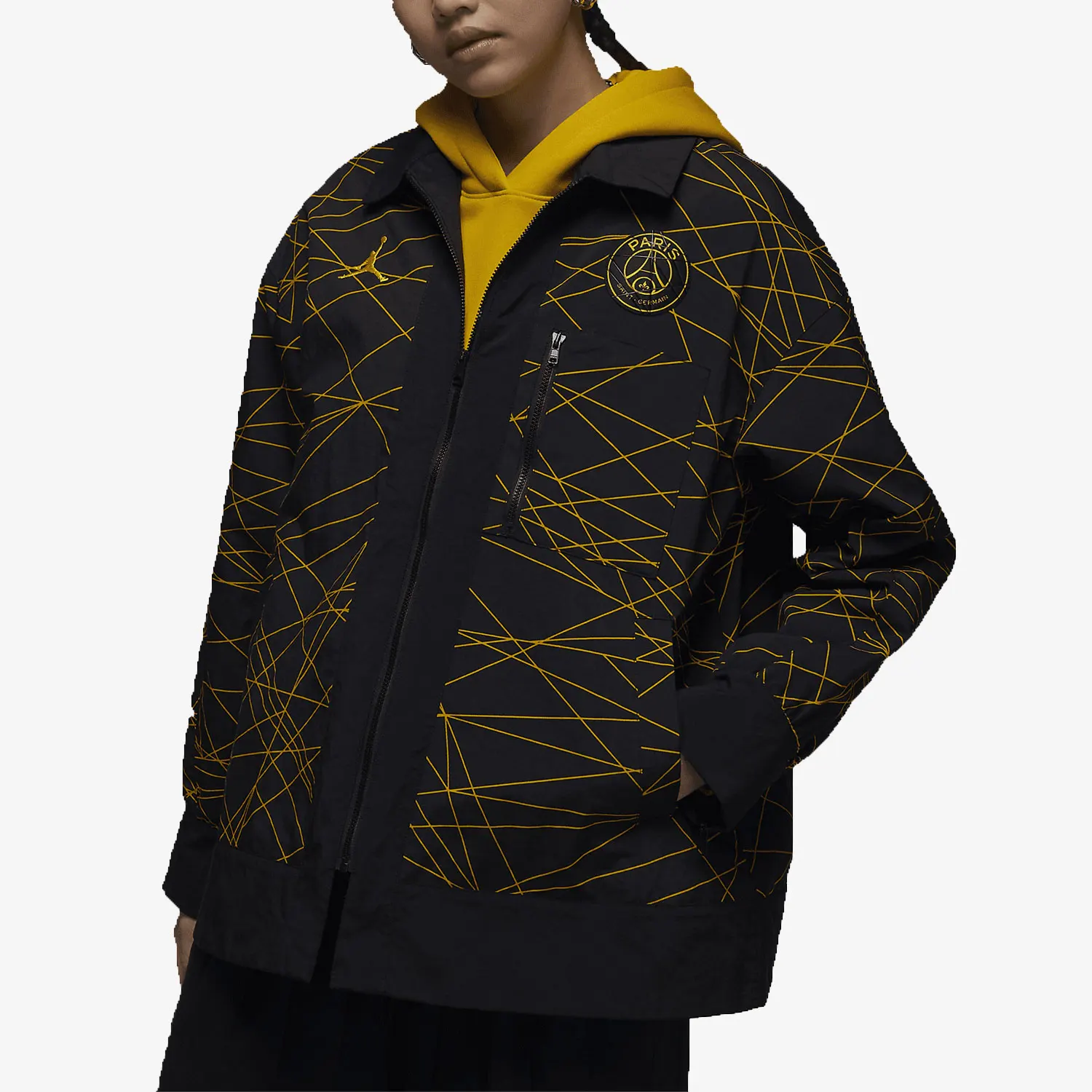 

Новая женская спортивная куртка Nike Authentic Spring New Casual с коротким воротником DV2987-010