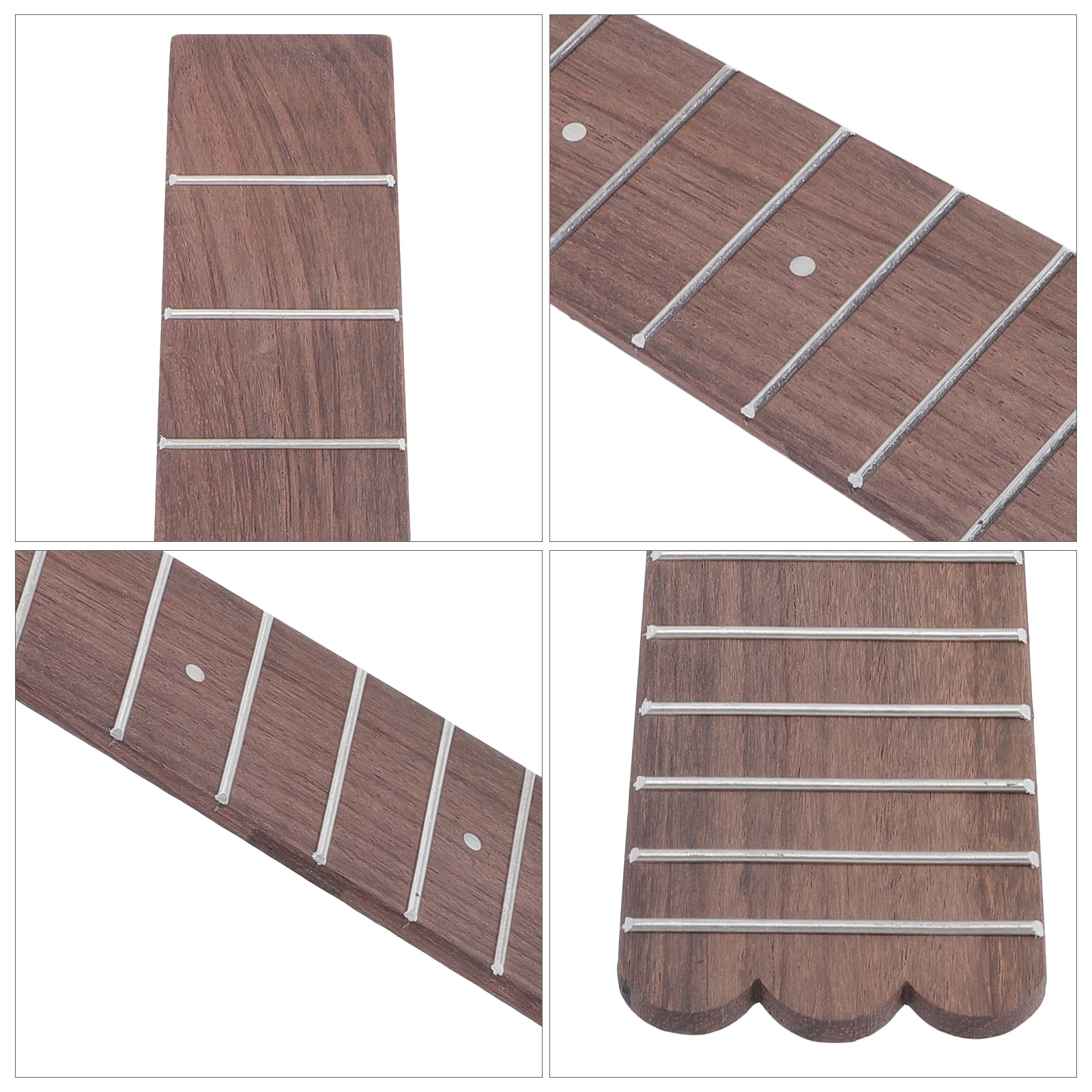 

Finger Board Ukulele Fingerboard Plate for Wood Fretboard Supply Neck Guitar Beginners