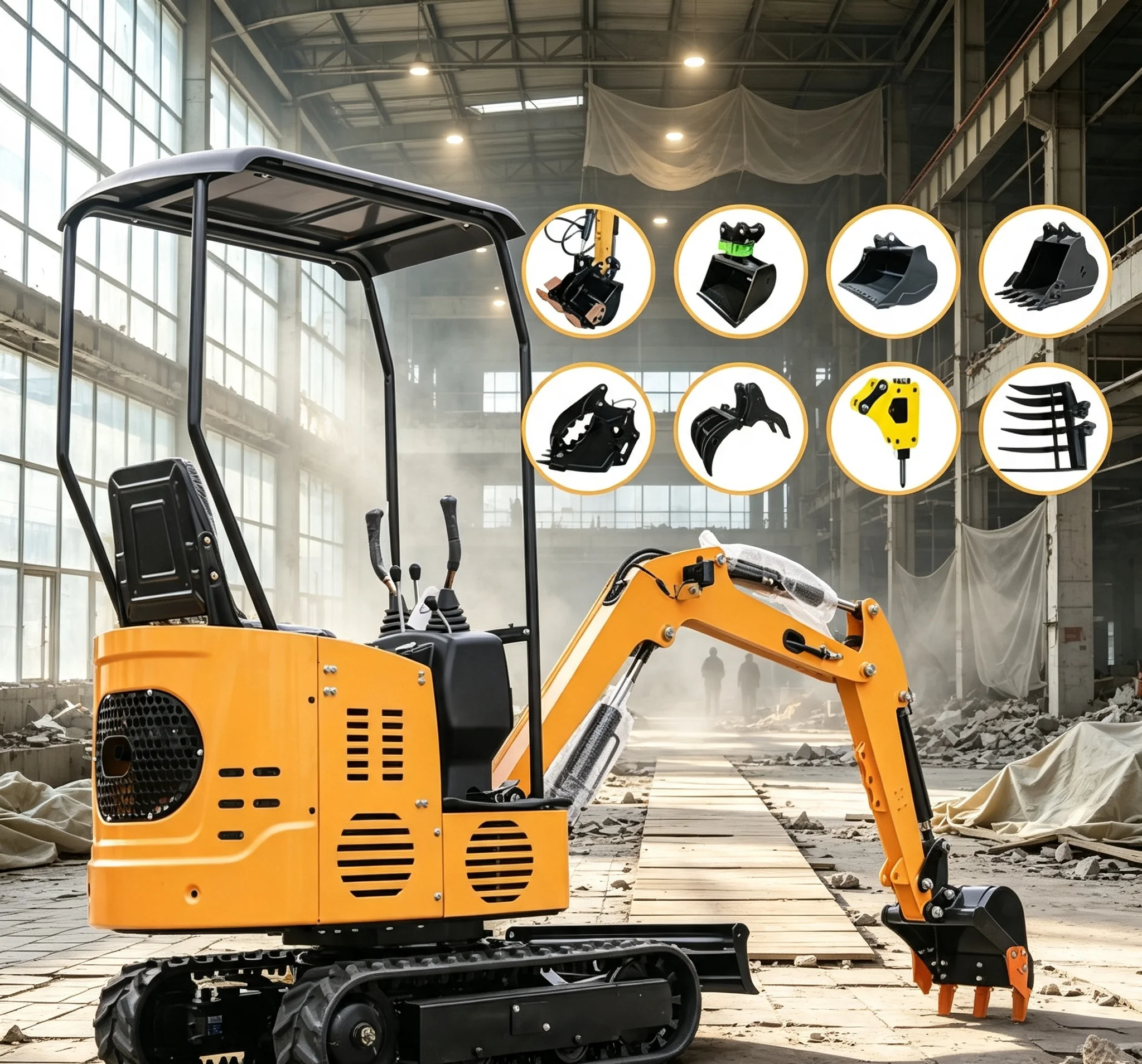 Durable Low fuel consumption 5 ton mini excavator 4 ton excavator 5t excavator