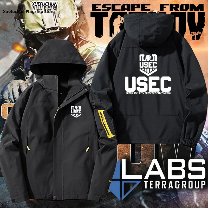 

Bear Teda Usec мужской уличный Jaet Eft Game Fing Tower ветрозащитный полиэстер нейлон Cosite Fiber Long Sve на молнии с капюшоном