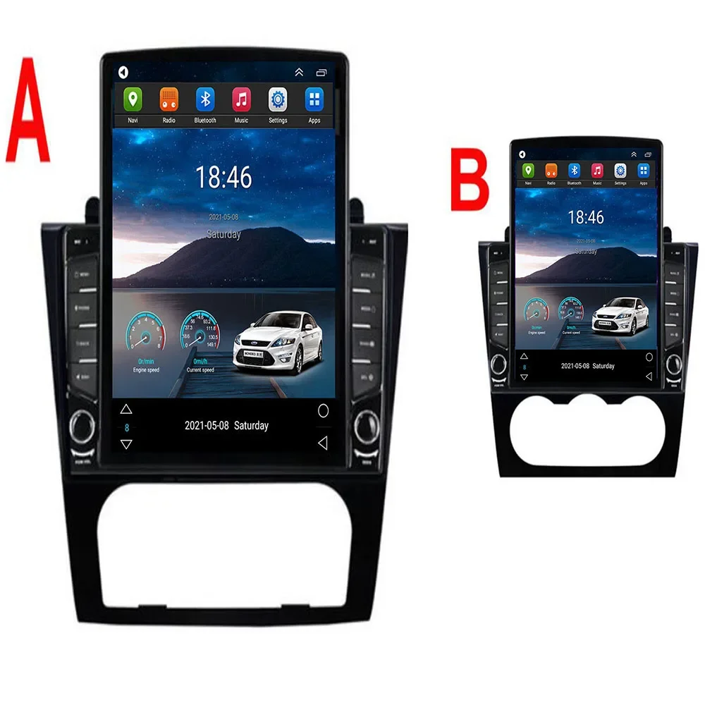 For Tesla Style 2 Din Android 14 Car Radio For Nissan Teana Altima 2008-10 Multimedia Video Player GPS Stereo Carplay RDS Camera