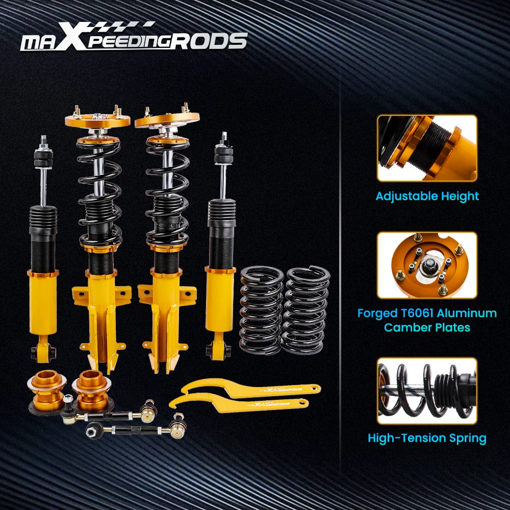 Coilovers Shock Absorber For Ford Mustang GT S-197 2005-2014 Shock Absorber Suspension Coil Spring Kit