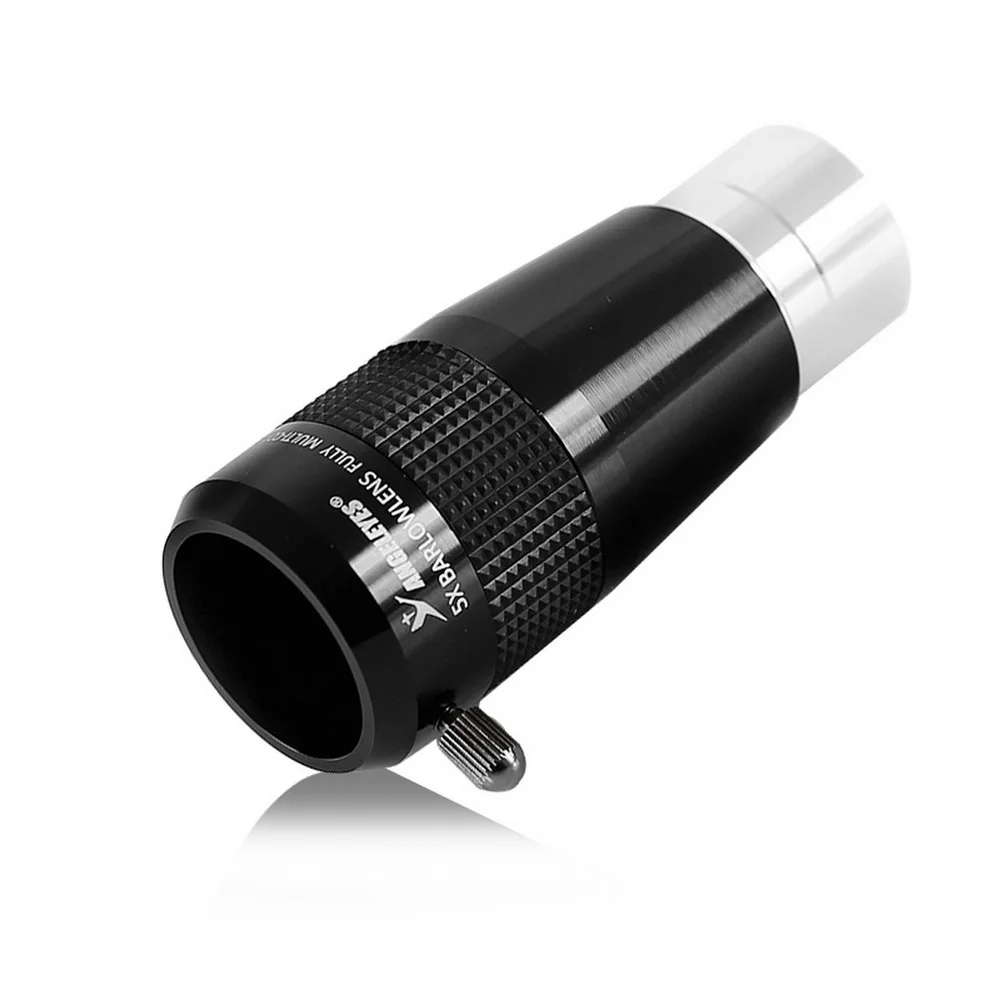 

UKON-A 1,25 дюйма 5x линза Барлоу с многослойным покрытием, широкополосный металлический HD-аксессуар для профессионального астрономического телескопа с большим увеличением