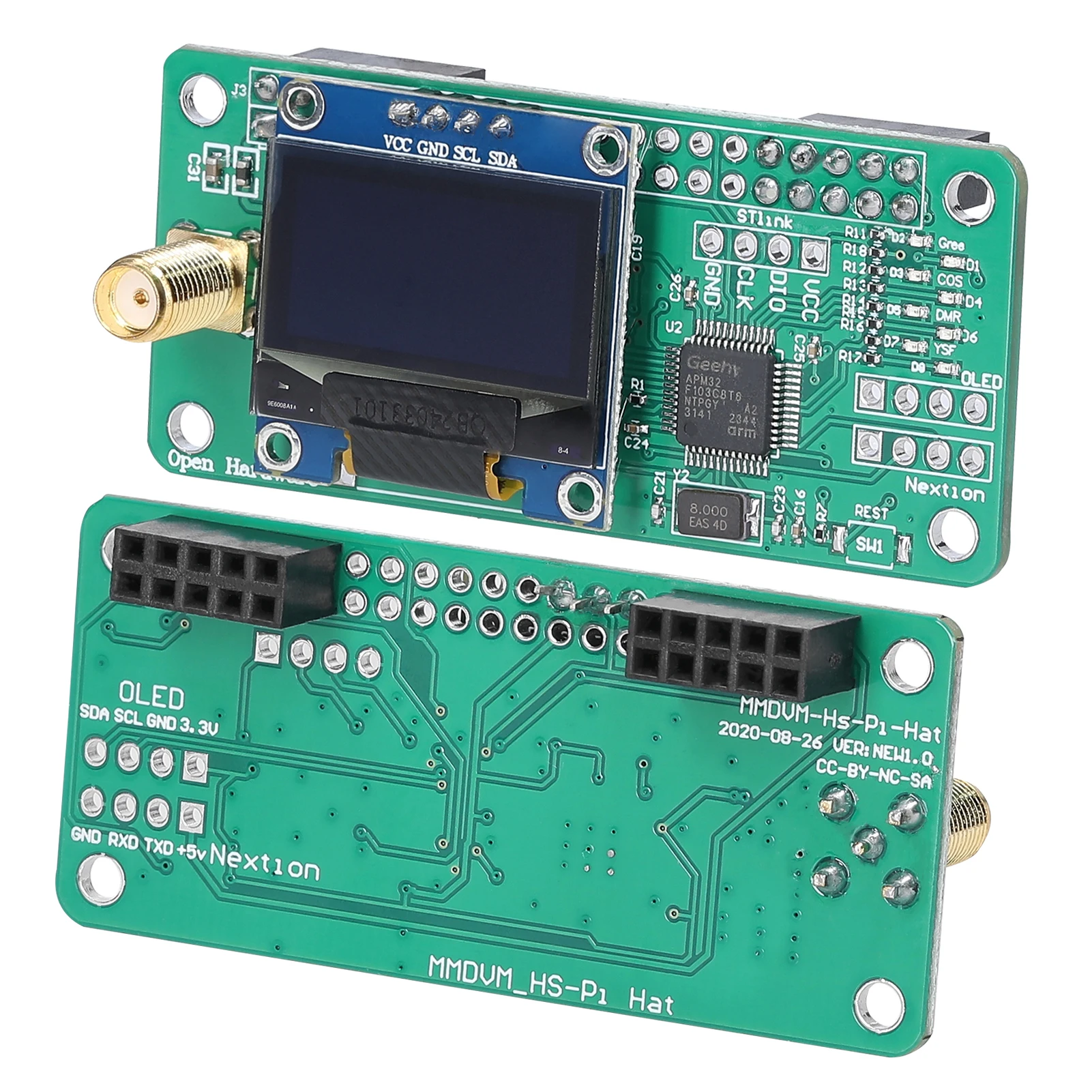 Raspberry Pi MMDVM Digital Hotspot Expansion Board Versatile Amateur and Professional Digital Radio Communications Board