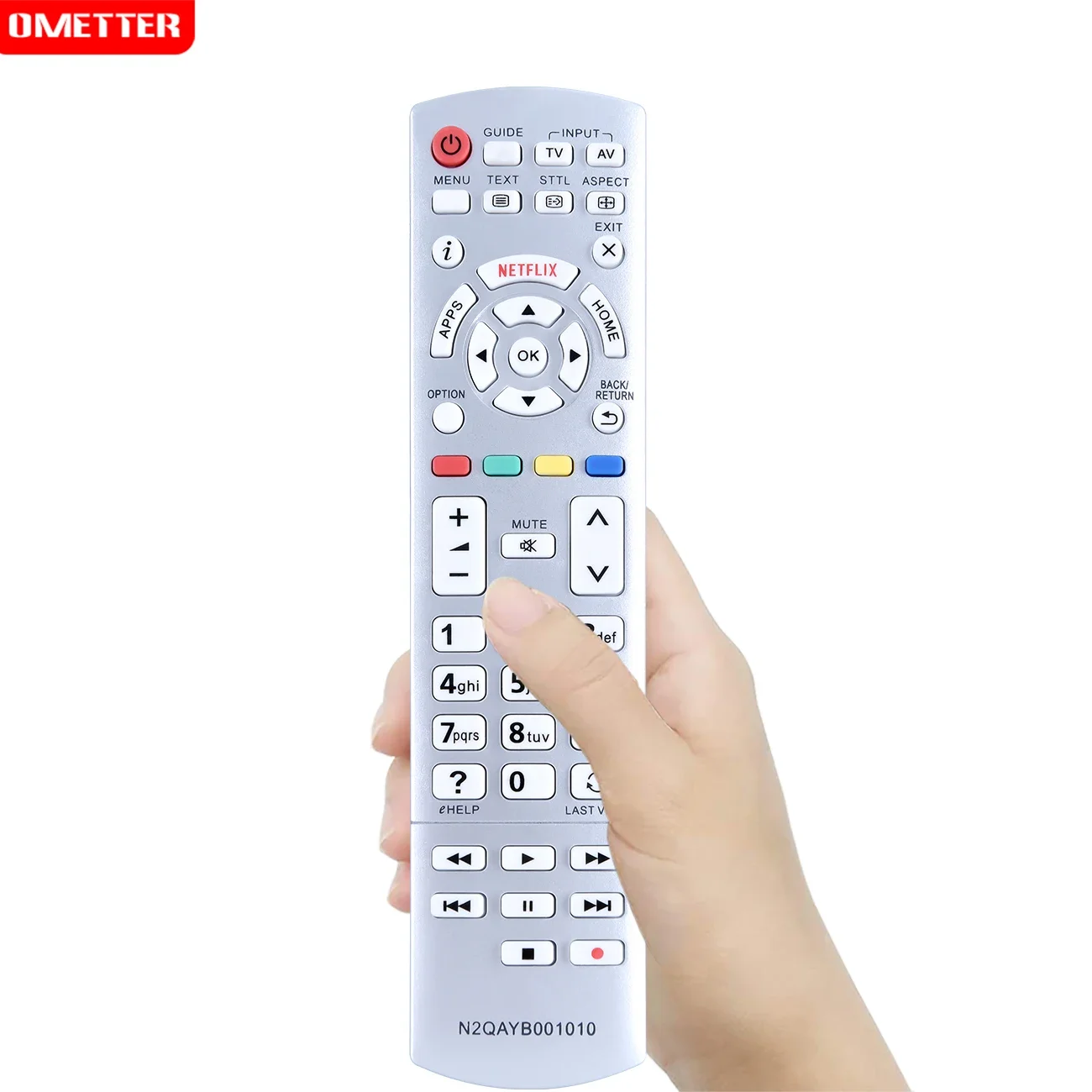 New Replacement Remote Control for Panasonic 3D Smart TV N2QAYB001010 N2QAYB000842 N2QAYB000840 N2QAYB001011 Controller 10166