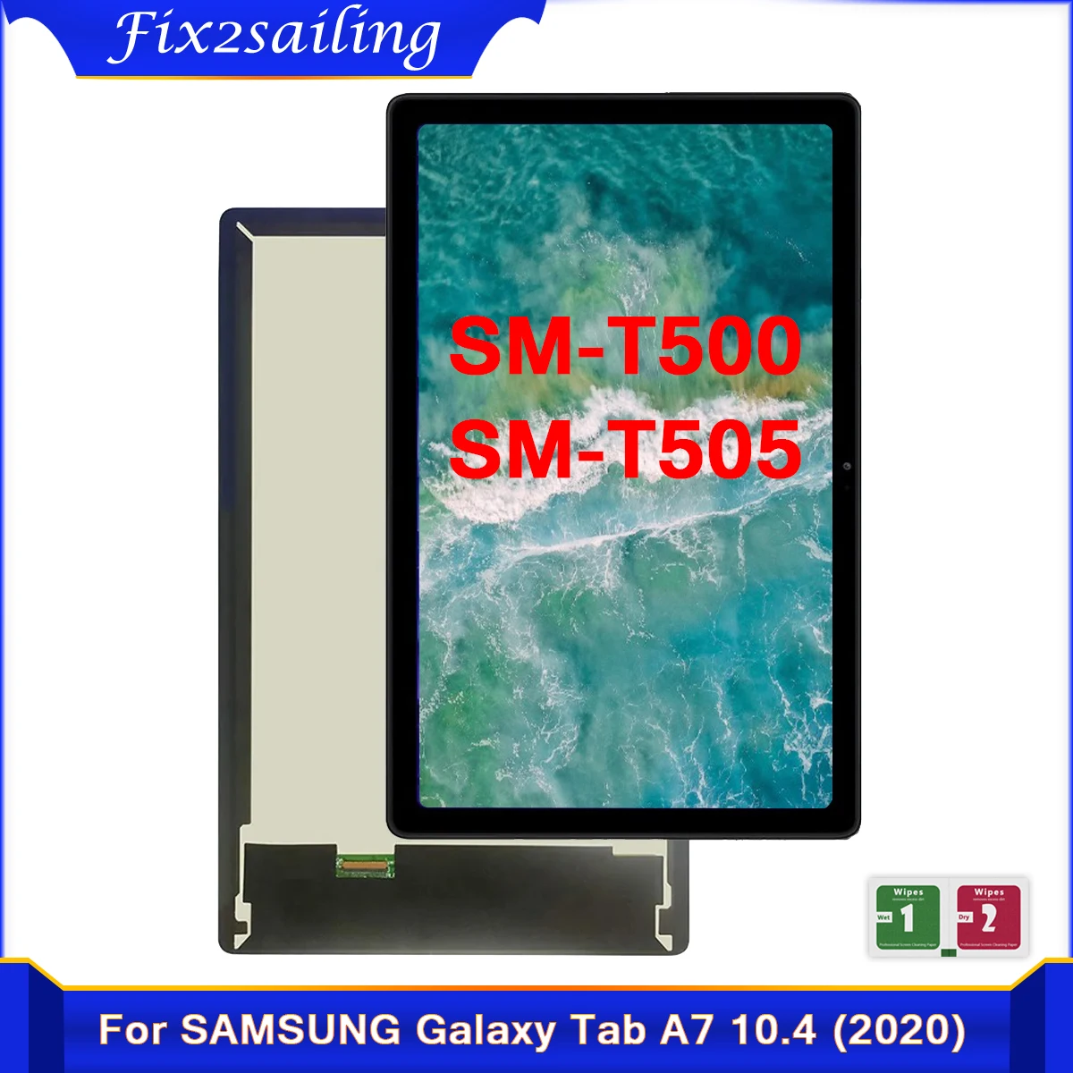 

For Samsung Galaxy Tab A7 10.4 (2020) SM-T500 SM-T505 LCD Display Touch Screen Digitizer Assembly Panel Replacement Parts