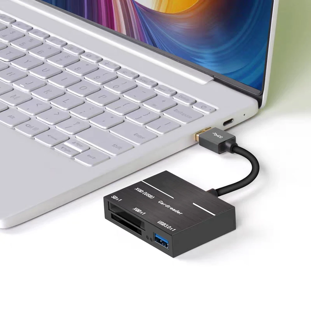 قارئ بطاقات XQD USB 2.0 / 3.0 قارئ عالي السرعة 500 ميجابايت/ثانية لجهاز Mac Windows D4 D500 #2