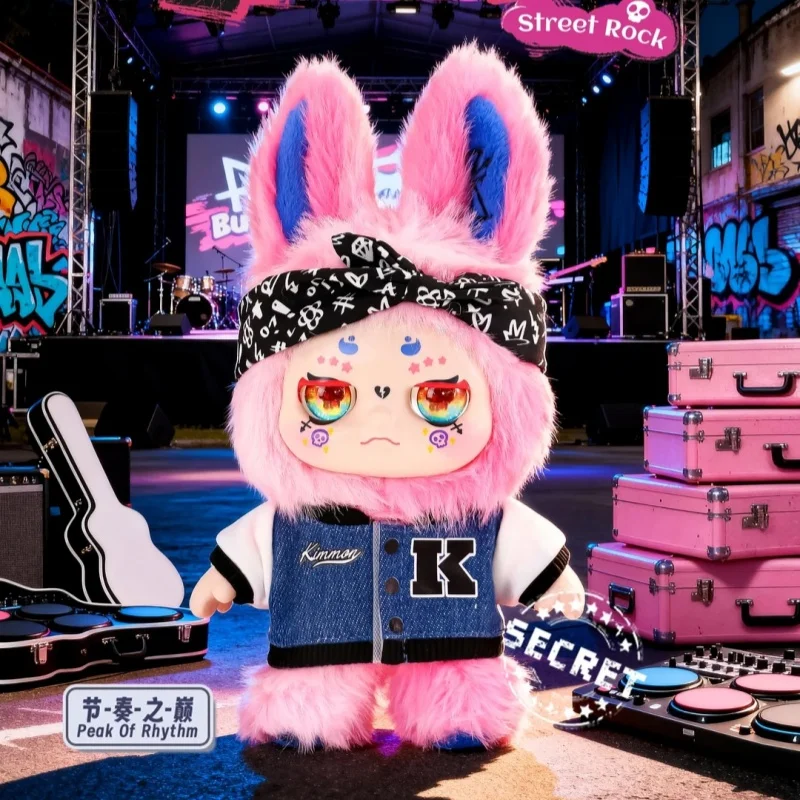 Nouveau véritable Kimmon Street Rock série boîte aveugle Kawaii vinyle en peluche poupée sac pendentif décor ornement jouet à la mode filles enfants cadeau
