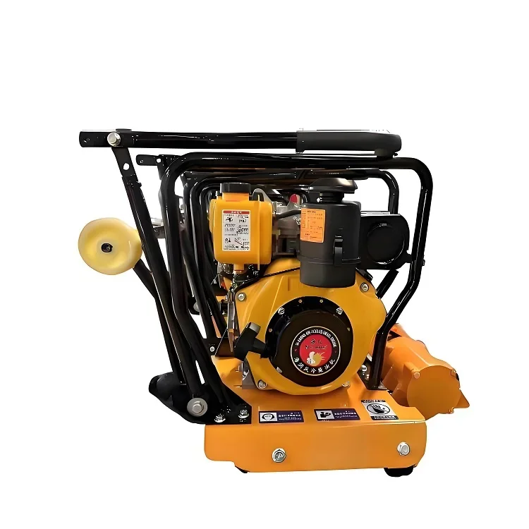 Stable And Excellent Electric Handheld Plate Compactor For Construction Machinery Attachments