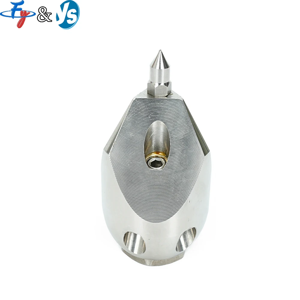 

1 Inch 1/2 Inch Internal Thread High Pressure 0.7kg Cleaning Piercing Nozzle High Impact Dredge Water Jet Sewer Nozzle