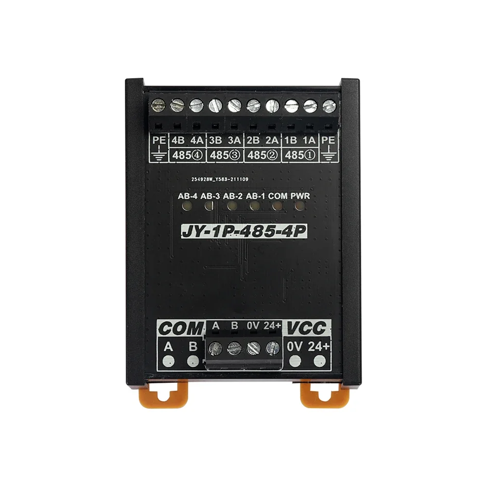 1P-485-4P Isolation signal converter Expansion PLC Module Hub to 4 Way RS485 Communication Industrial Grade Serial Port