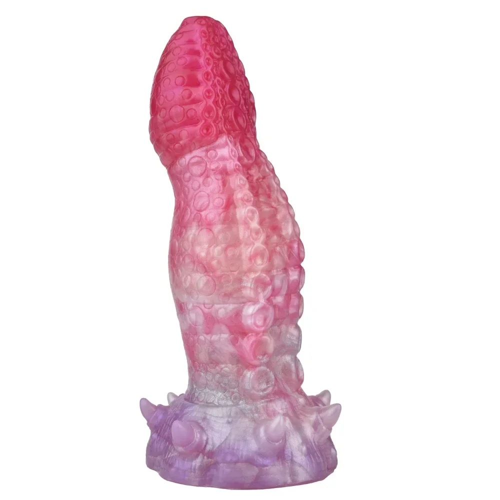 Simulação de silicone de corte traseiro plug anal, sexo feminino pênis adulto, nova cor, atacado