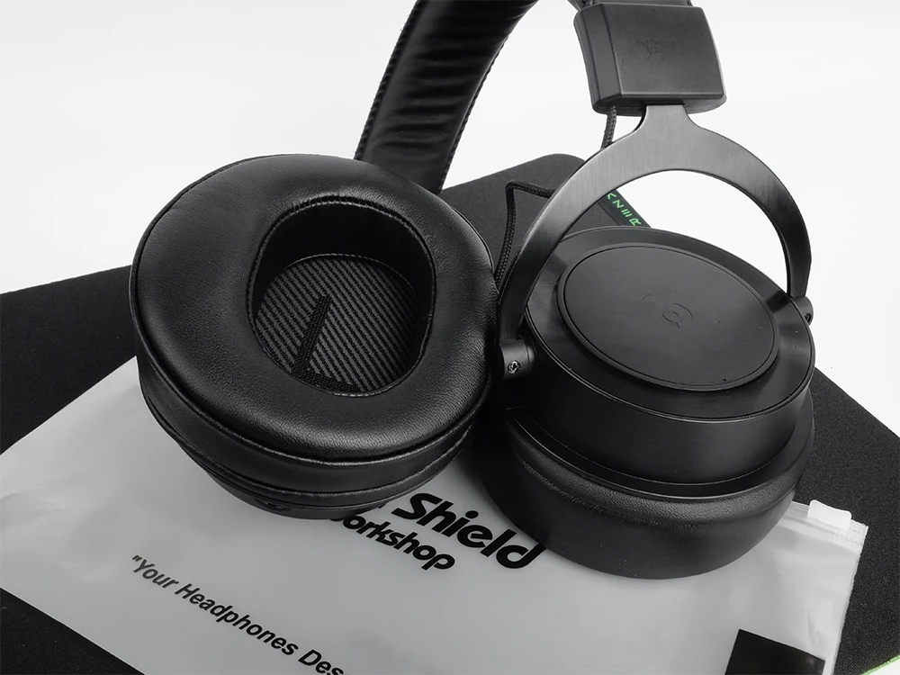 Winkelverstellbare Ohrpolster für Fostex TH-600 TH-900 Denon AH-D2000 ZMF, perforierte 105-mm-Kopfhörer aus Schafsleder, Memory-Schaumstoff-Abdeckungen – Detail 5