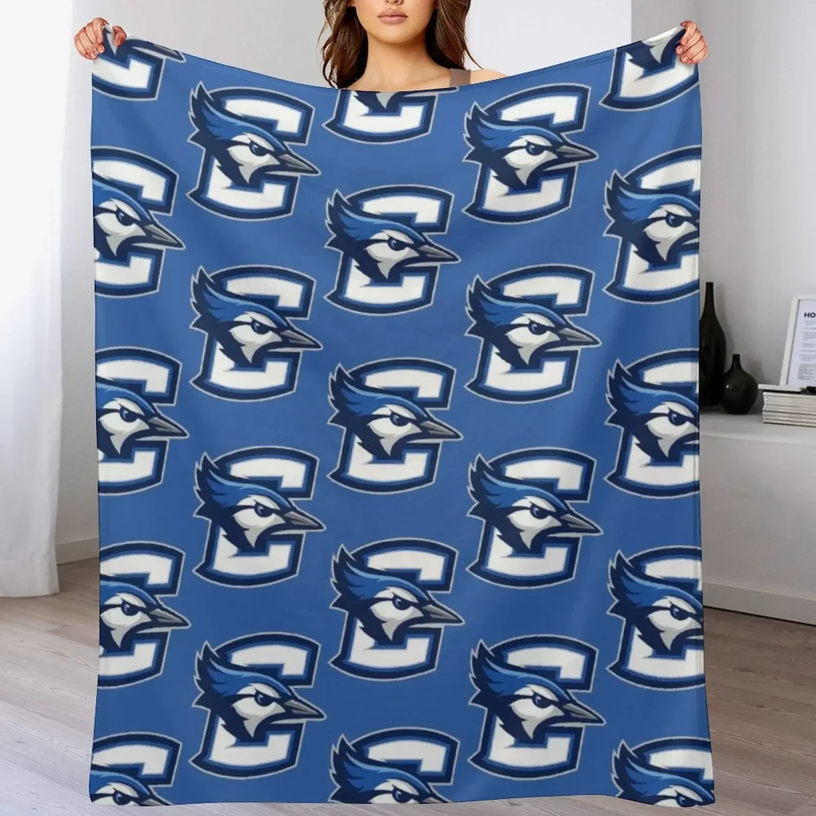 Creighton Bluejays Throw Blanket Thins Giant Sofa Blankets