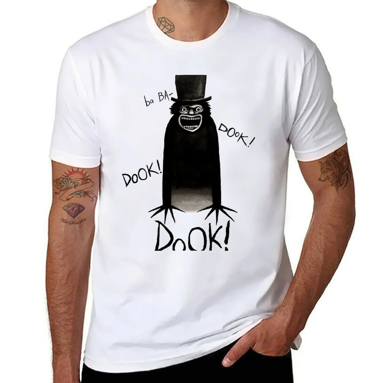 

The Babadook T-Shirt Minimalist Casual Short Sleeve Top