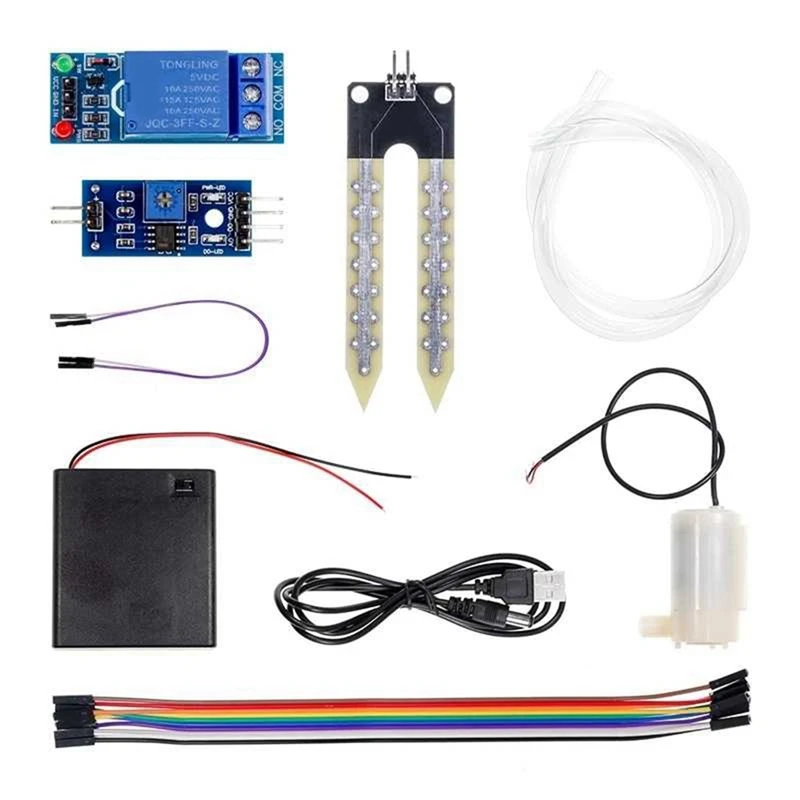 Automatic Irrigation DIY Kit Automatic Flower Watering Kit Soil Moisture Detection For Garden Watering