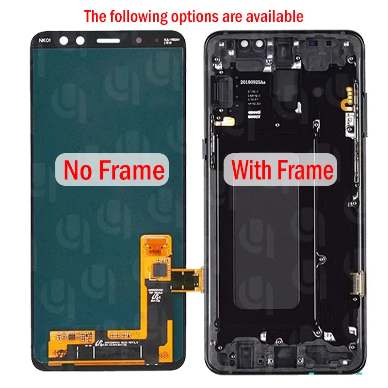 Super Amoled For Samsung Galaxy A8 plus A730 A730F LCD Display Touch Screen Digitizer Assembly for Galaxy A8+ 2018 Duos