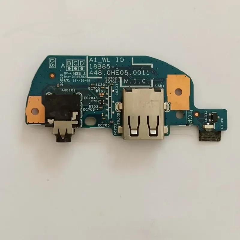 for Xiaomi Redmi Book 14 XMA1901-AG DG DA USB Board Audio Version with Headphone Jack Replacement Part