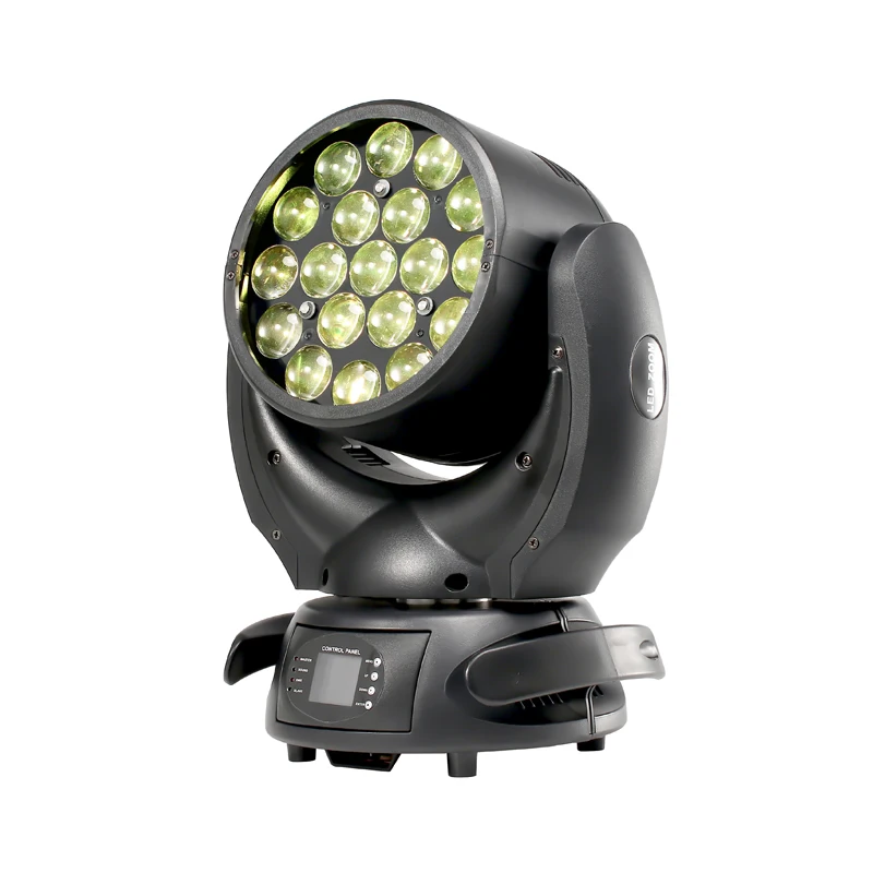 ZC1- Большая акция: 19X15W зум-светодиодный движущийся головной фонарь, освещение сцены DJ, DISCO