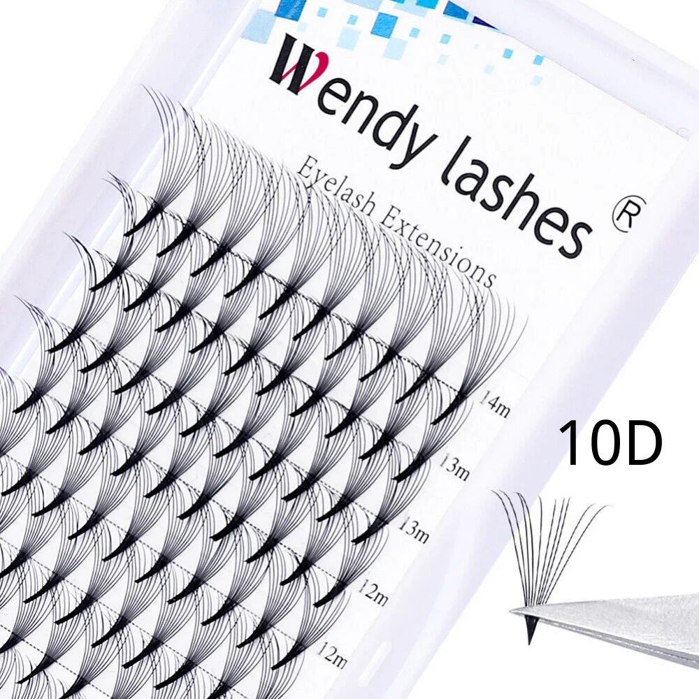 Wendy Lashes Premade Fan Russian Volume Eyelashes Extension Natural Promade Loose Fans Faux Mink Korea Lash Extensions Makeup