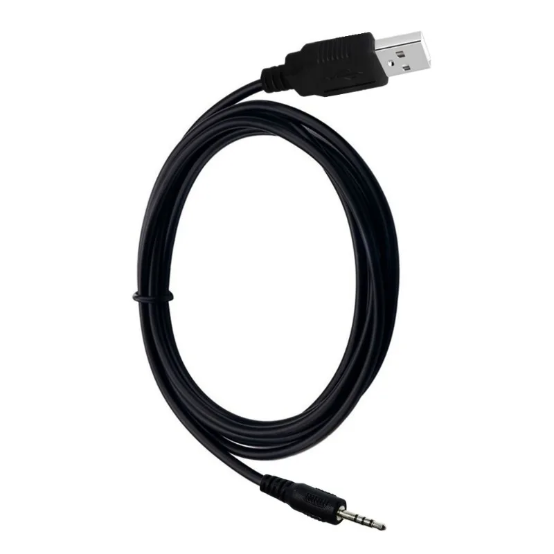 Bluetooth Headset Charging Cable USB To 2.5MM Male MP3/MP4 Download/charging/audio Conversion Data Cable