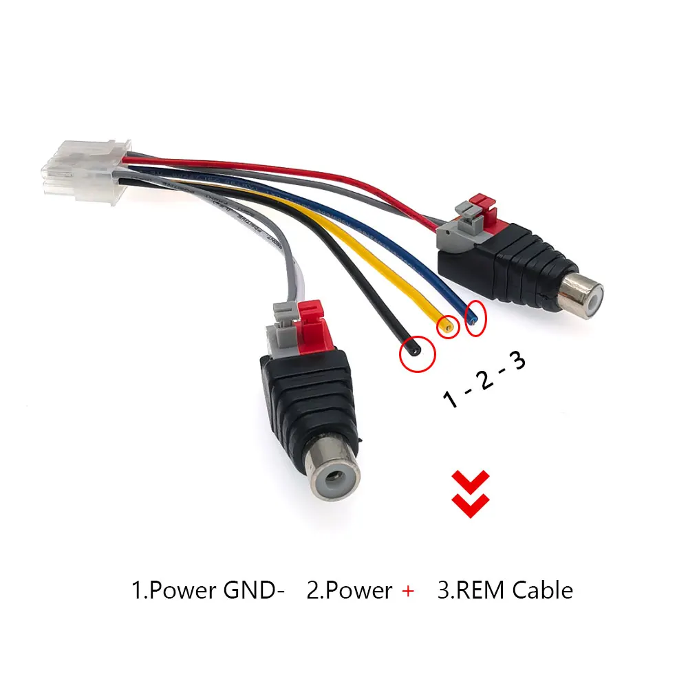 パイオニア　TS-WX3030とパワーアンプ電源ケーブルセット売り カロッツェリア RD-226 パイオニア パワーアンプ用電源ケーブルセット