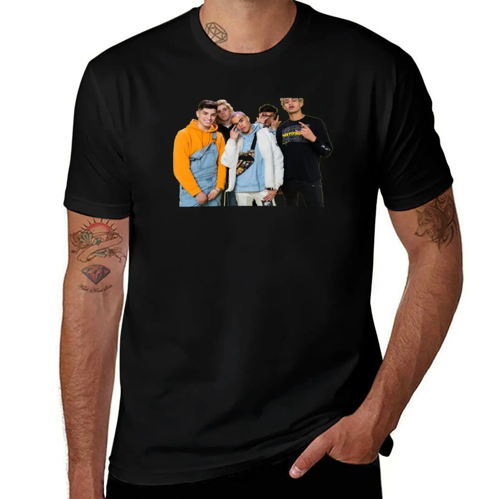 

PRETTYMUCH T-Shirt All Match Basic Short Sleeve Top