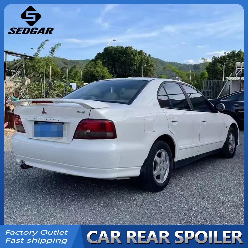 Fabrieks spoiler van hoge kwaliteit, ongeschilderd FRP, in lichte stijl, voor Mitsubishi Galant GEN 8 9 (1996-2009).