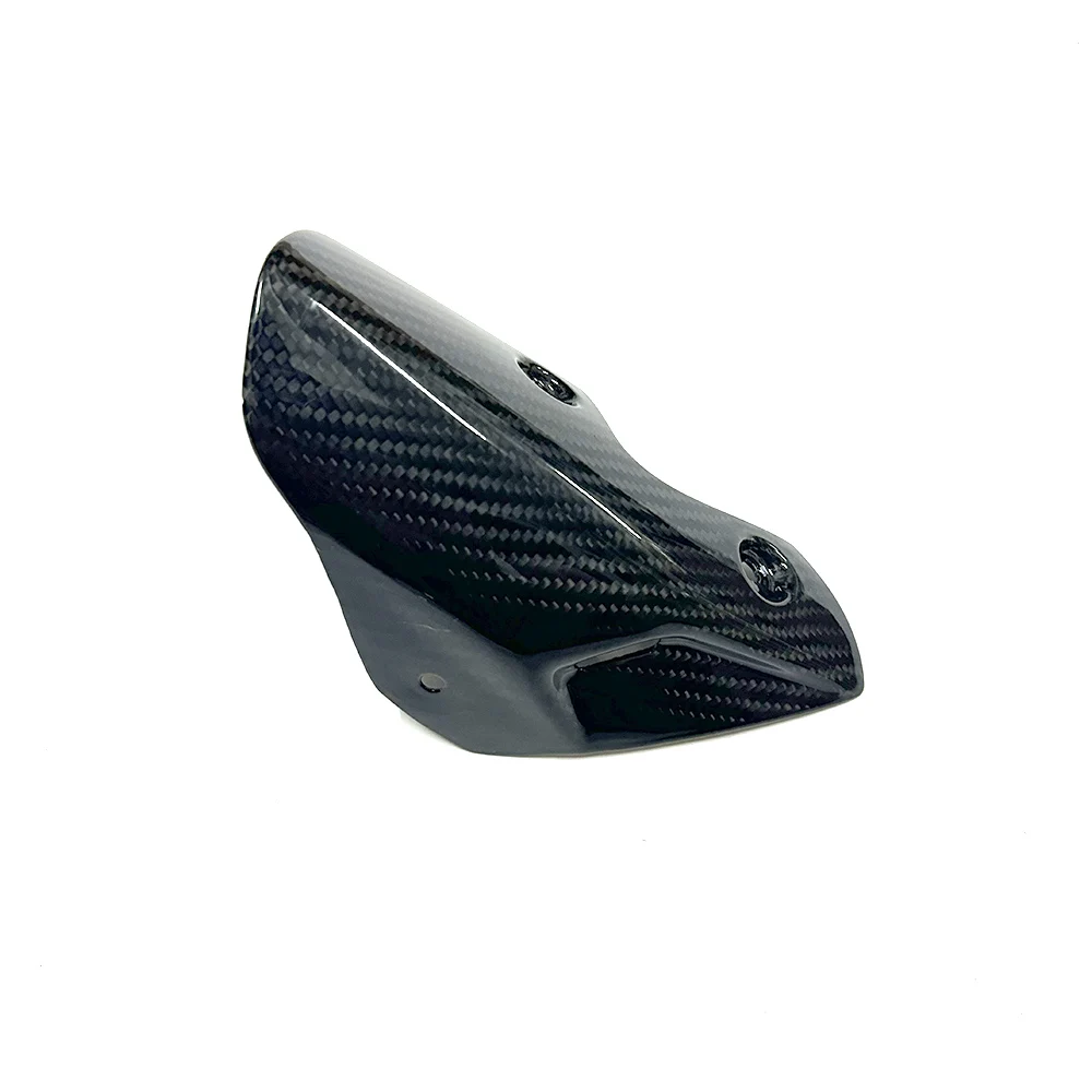 3K Carbon Fiber Motorcycle Accessories Heat Shield Exhaust Covers Protector Fairings For BMW S1000R M1000R 2021 2022 2023 2024
