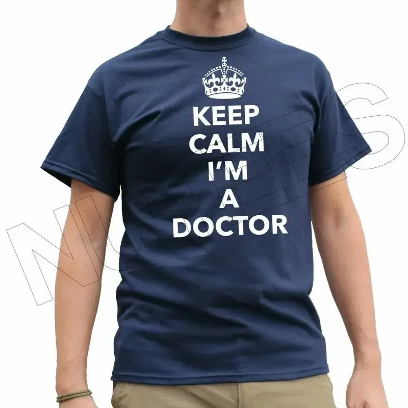 Keep Calm I'M A Doctor Hospital Nurse Prof Men Ladies Kids T Shirt Vests S Xxl
