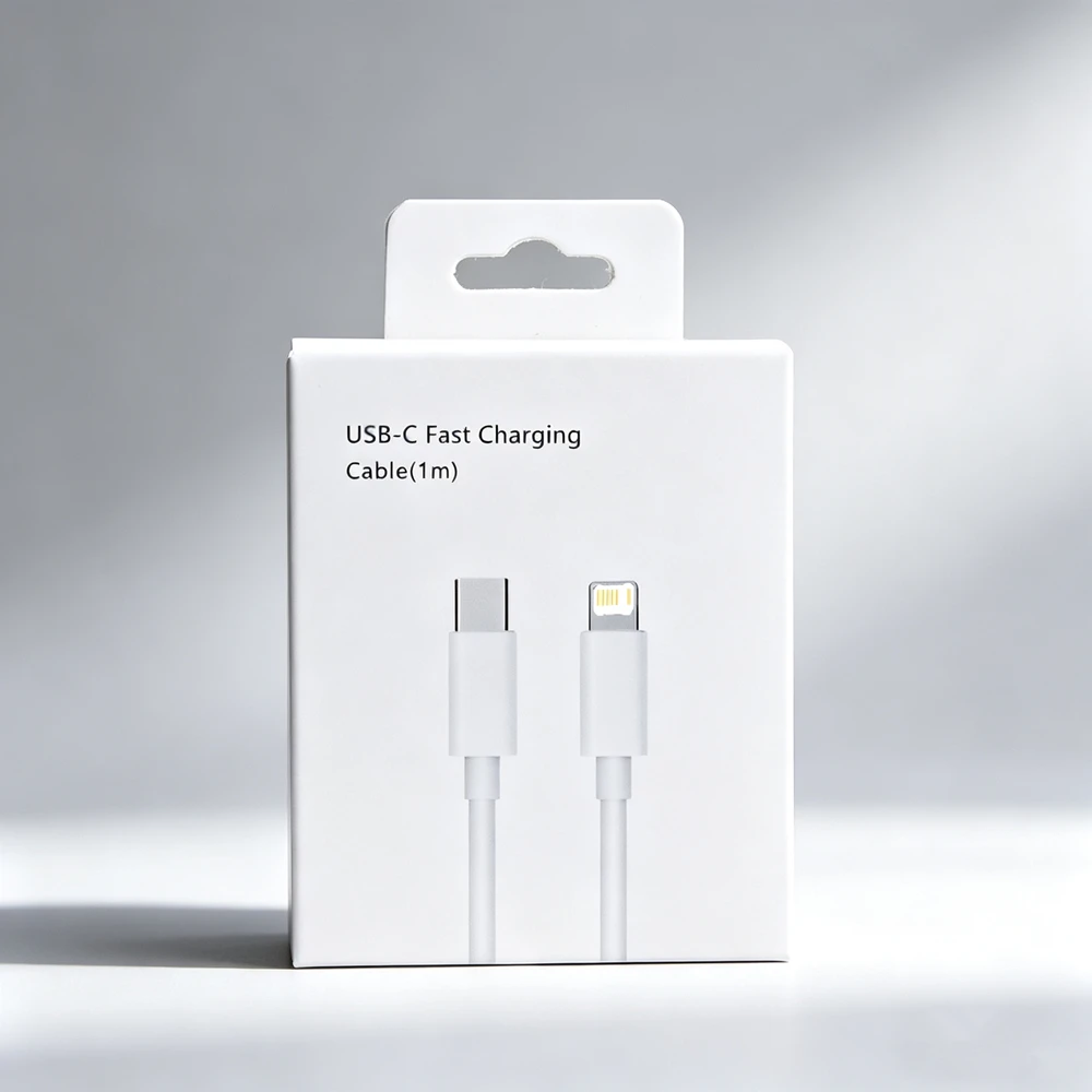 

With Box 35W PD Fast Charging USB C Cable For iPhone 11 12 13 14 Pro XS Max X XR 7 8 Plus SE Quick Charge Data Cable 1m 1.5m 2m