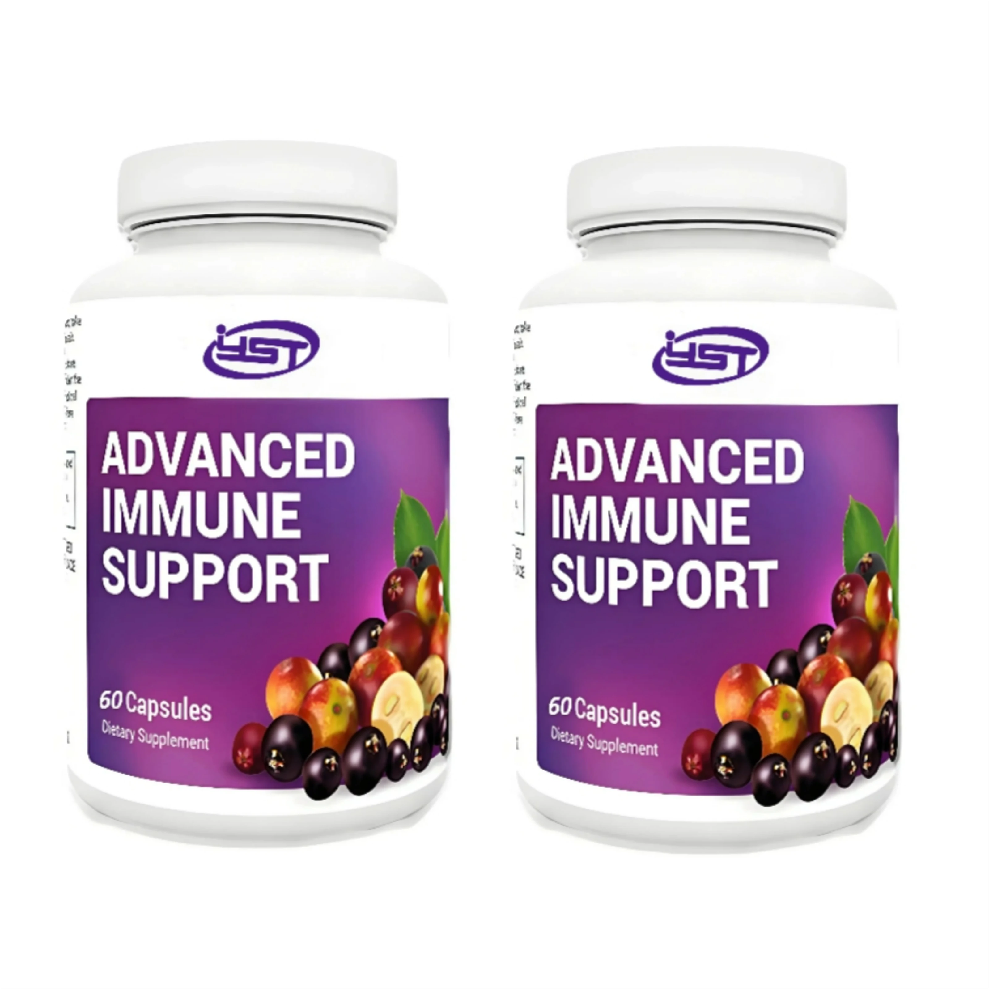 Advanced Immune Support Daily Immune Multi System Defense Supplement, Containing zinc and Elderberry 60 Capsules