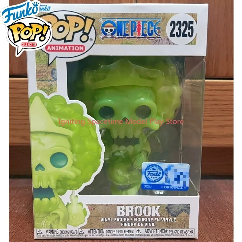 Funko Pop Animación # Figura de Vinilo de Brook, el Espíritu Fantasma, de One Piece, Edición Limitada Exclusiva, Coleccionable 2325
