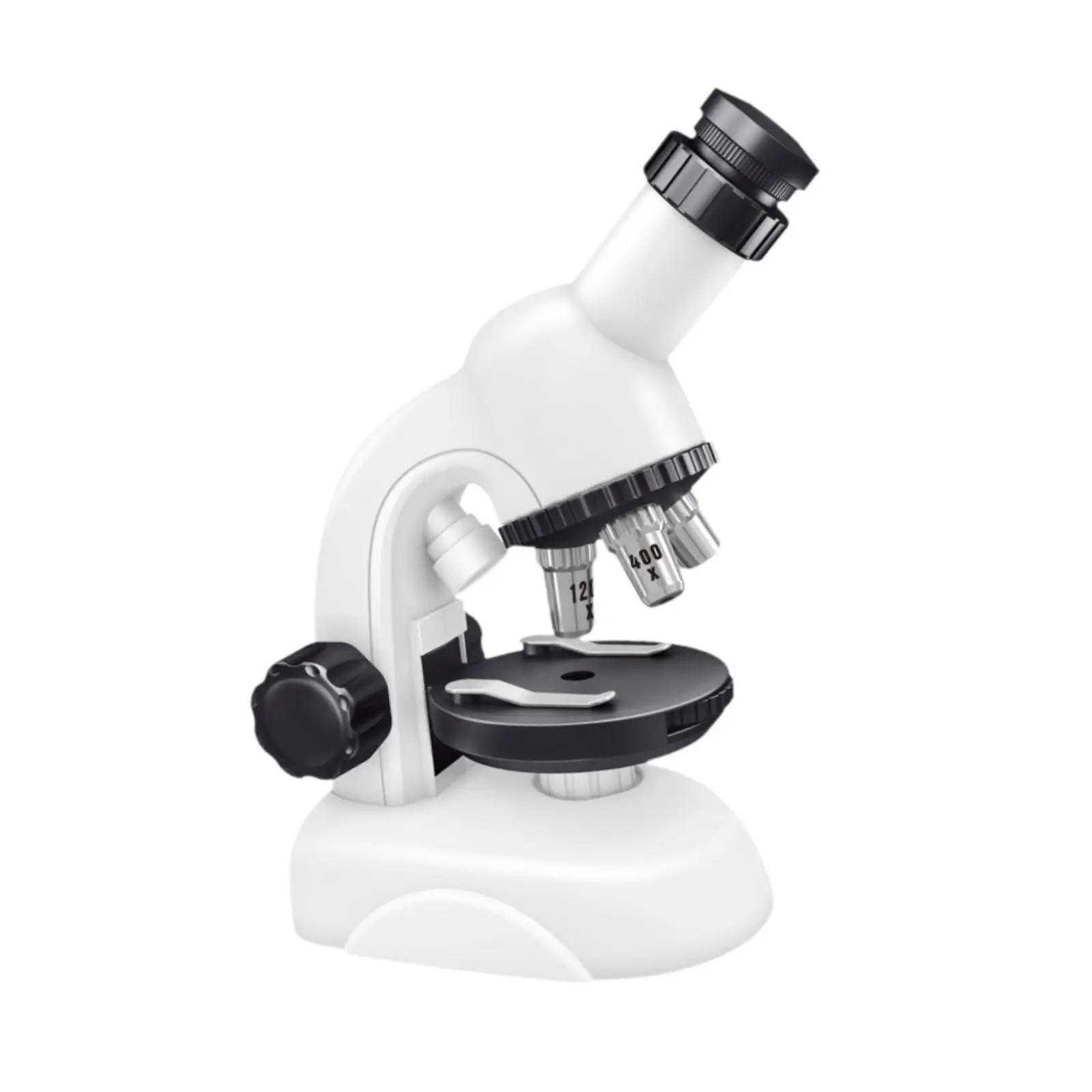 Kids Stem Microscope 100x 400x 1200x Magnification Interactive Learning Student Microscope Educational Toy for Holiday Gifts
