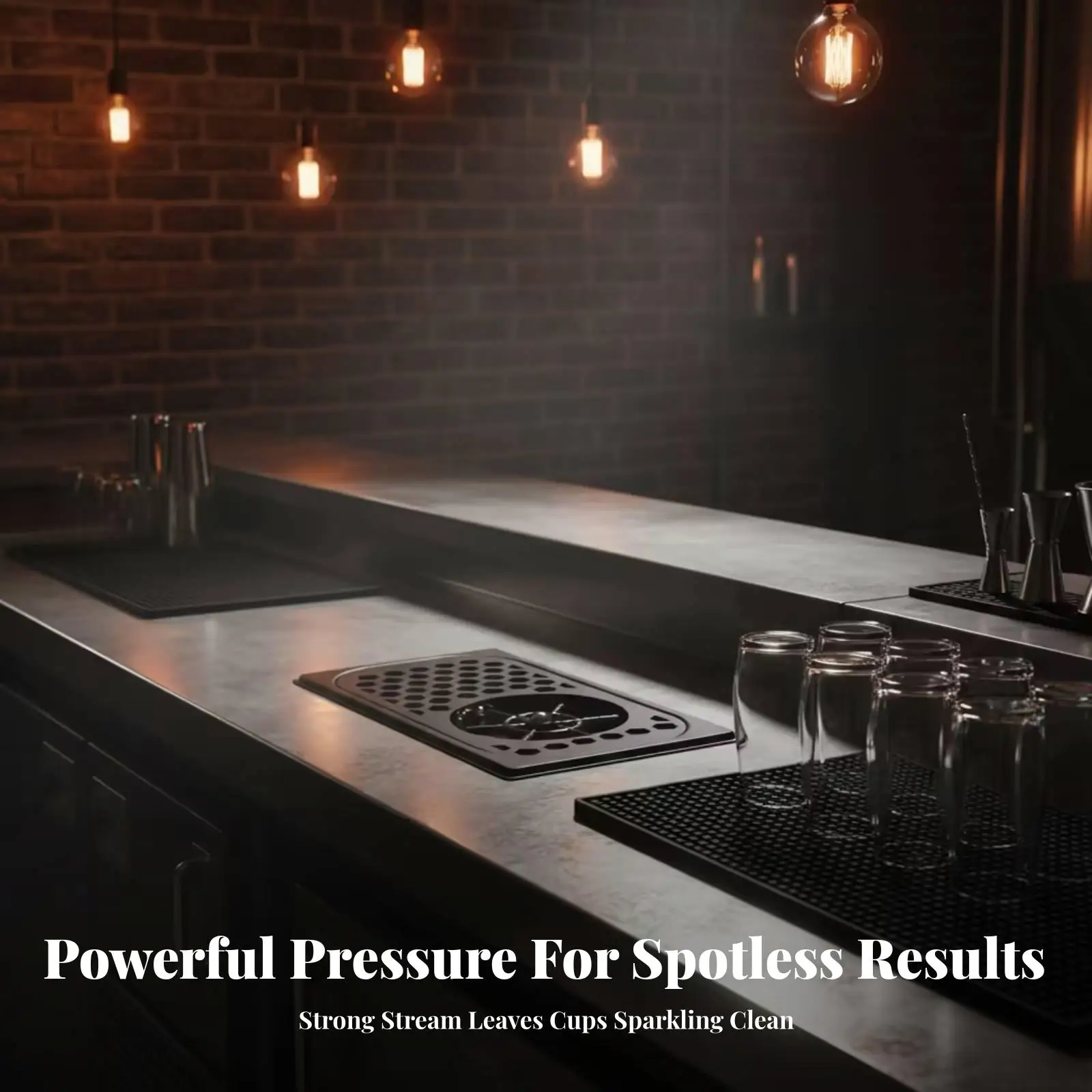 Embedded Cup Washer High-Pressure Spray Stainless Steel Cup Washer Honeycomb