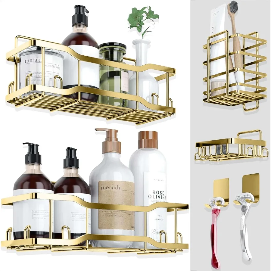 

Простыня для ванной комнаты The Athena Silken, 4 комплекта, клейкая лента емкостью 40 фунтов, без дрели, нержавеющая, великолепная, с порошковым покрытием, 304 St