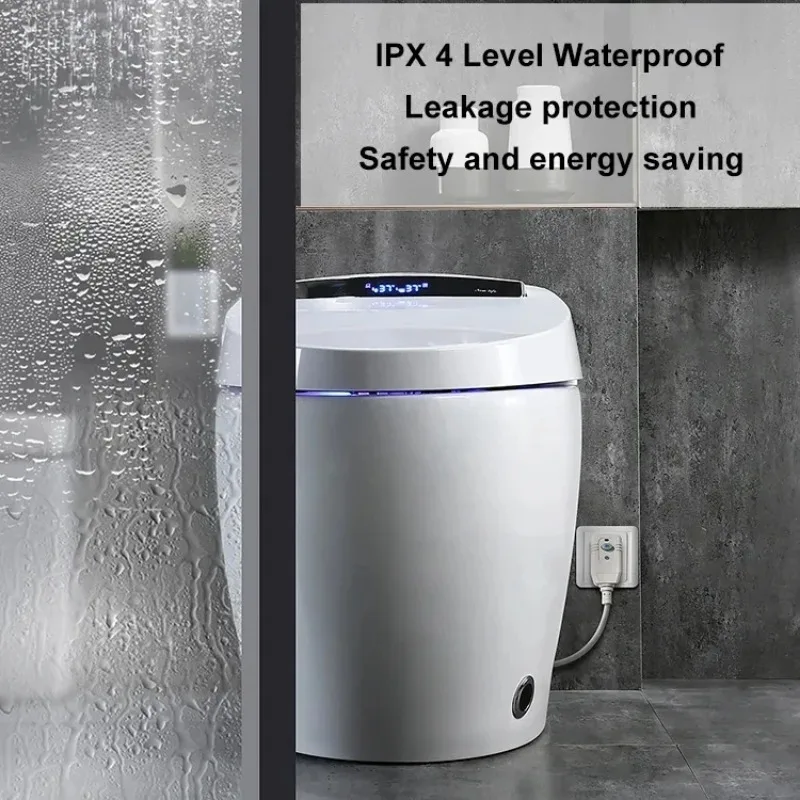 Economical modern automatic foot sensor flushing luxury smart toilet remote control toilet integrated smart toilet