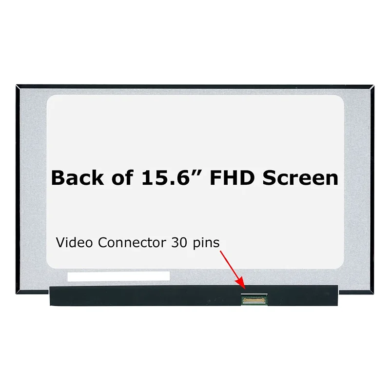 15.6 inch NT156FHM-N61 FHD 30 pin 60Hz LCD LED Screen Panel