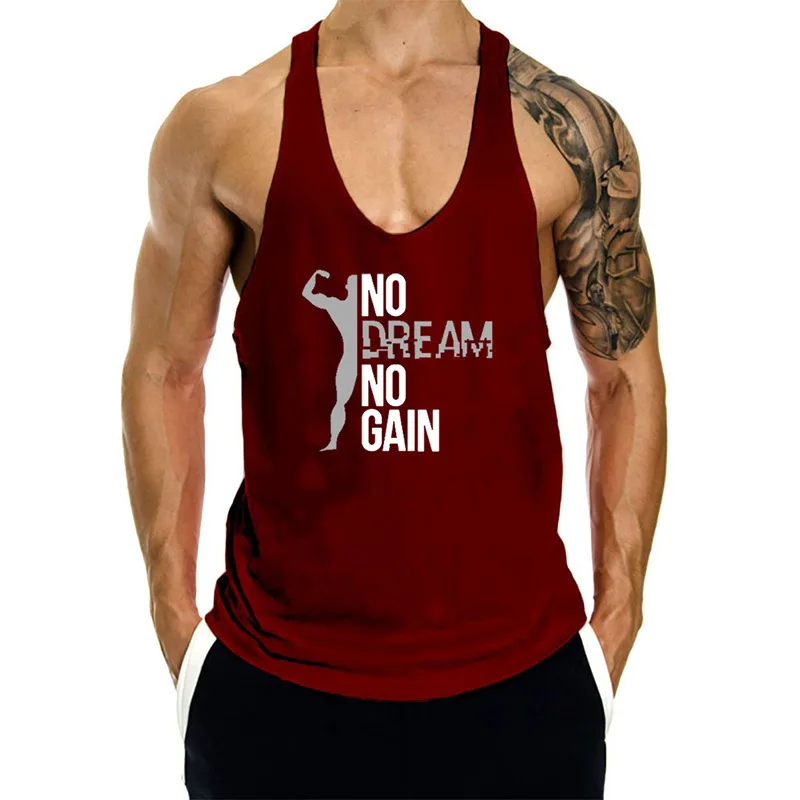 2024 NEW Fitness Sports Tank Tops Men Gyms Workout Sleeveles Shirt Male Summer Loose Undershirt basketball Running men Ves