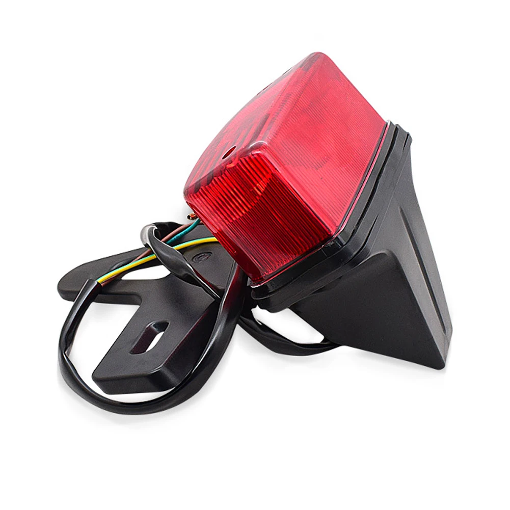 12V Motorcycle Tail Lamp Rear Taillight For Jialing Honda JH125L JL125 DirtBike Motocross Rear Brake Stop Light  XL125 Universal