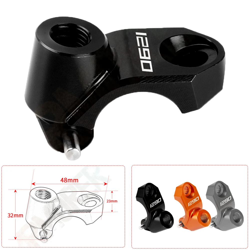 Motorcycle Accessories For 1290 Super Adventure R 1290 ADV R 1290 SAR Clutch Master Cylinder Clamp With Mirror Adapter