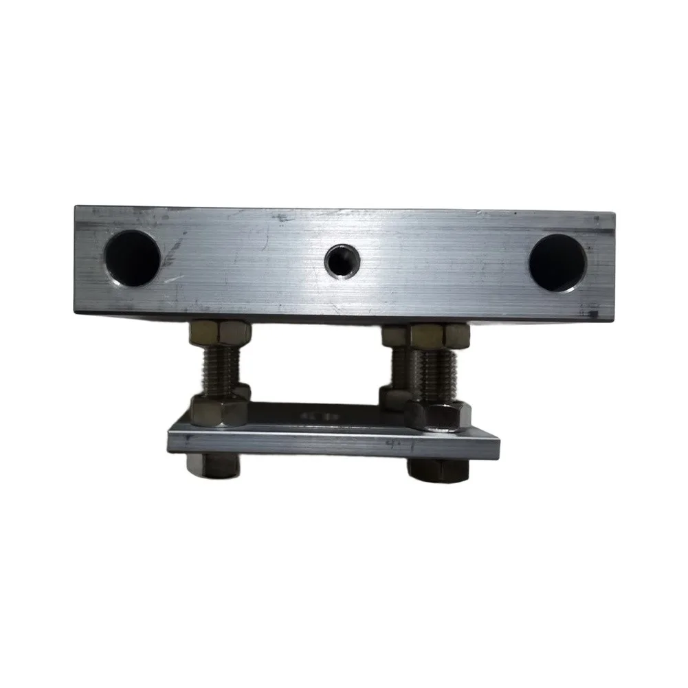 80 mm x 100 mm Aluminum Heating Plate Compatible with Most Hot Press Units and Featuring Sensor Mounting Option