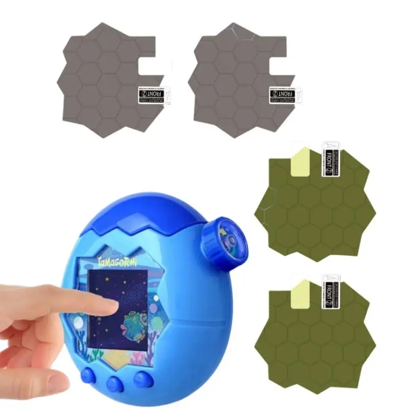 2Pcs/set Screen Protector Decorative Accessories For Tamagotchi Uni Paradise Screen Film Protective Cover Panel Soft Film