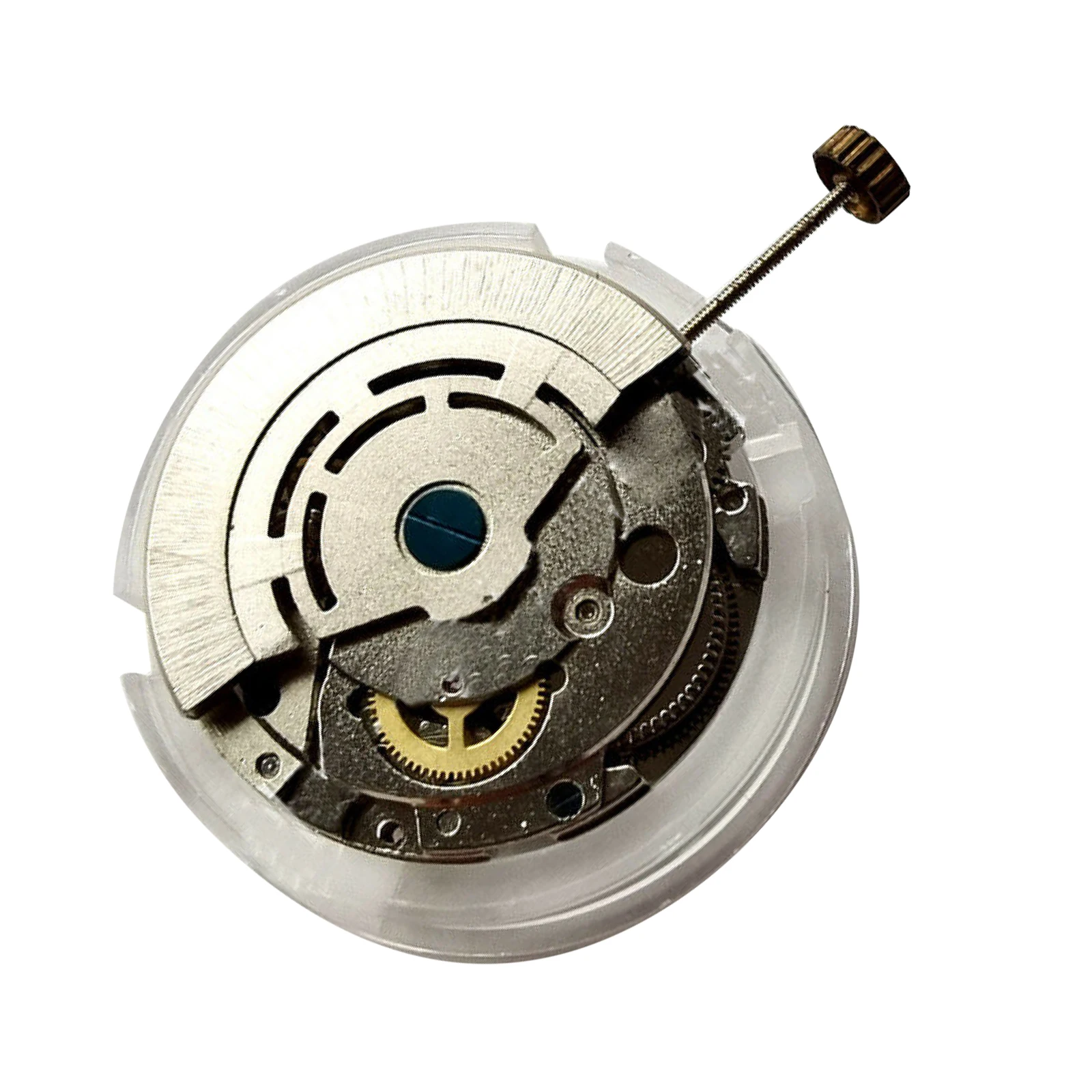 Date At 3 O'Clock For Miyota 2813 8215 Watch Automatic Mechanical Movement 3-Hands Black Single Calendar Watch Repair Parts image 4