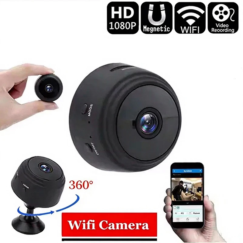 A9 1080P Wifi Mini Camera Security Monitoring Wireless Remote Night Vision Video Surveillance Smart DV 1080P HD Camera
