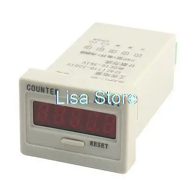 Panel Mount Accumulating Counter DC24V 5 Digit Display JDM11-5H