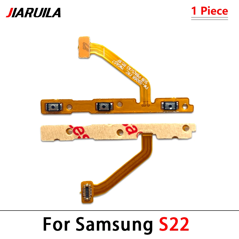 Power Flex Cable For Samsung S21 Plus S21+ S22 Ultra S22+ S20 FE S20 + New On Off Volume Button Switch Side Key Internal Flex