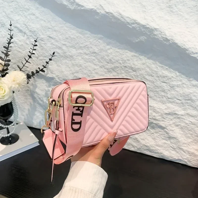 

High-Quality Leather Tote Bag Women's Luxury Designer Crossbody Handbag Elegant Shoulder Purse