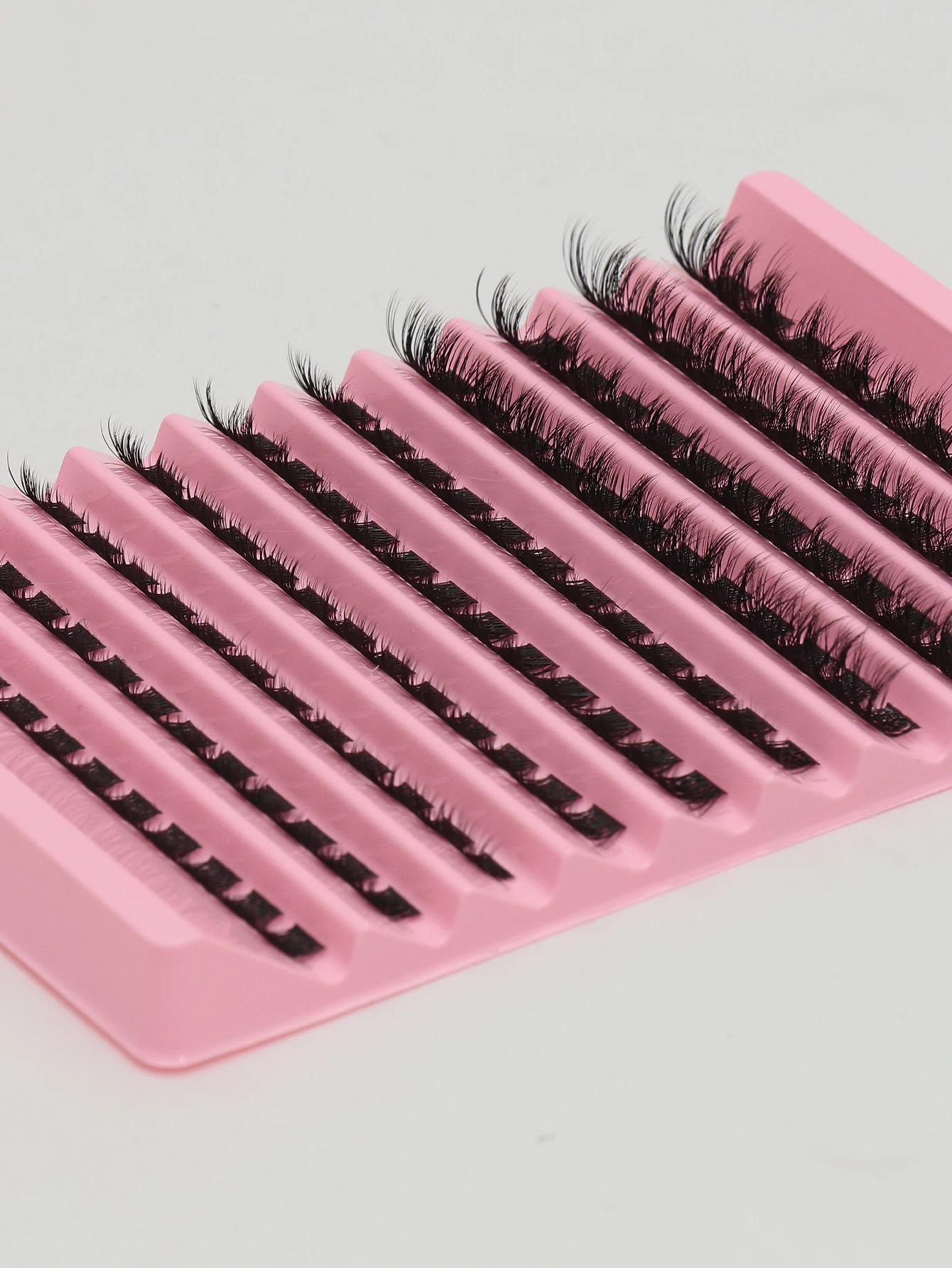 200cluster 11-15MM C curl mix stile Estensione ciglia individuale Ciglia alate Fasci di ciglia segmentate naturali Strumenti per il trucco