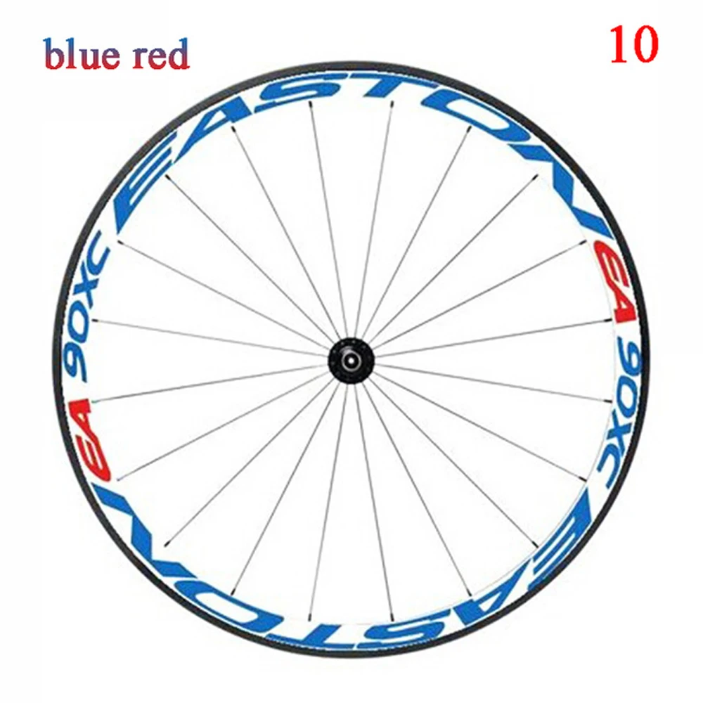 1 Side Multicolor Bike Wheel Rims Reflective Stickers Decals Cycling Safe Protector 26/27.5inch Wheel MTB Bike Accessories